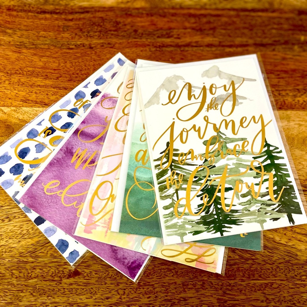 Inspirational greeting cards